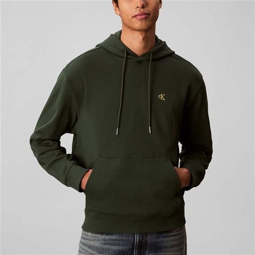 Calvin Klein felpa Calvin Klein con cappuccio da uomo rif. Lv04rc297g, verde