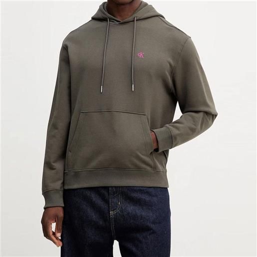 Calvin Klein felpa Calvin Klein con cappuccio da uomo rif. Lv04rc297g, grigio