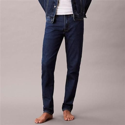 Calvin Klein jeans Calvin Klein slim tapered da uomo rif. Lv04rd941g, denim blu