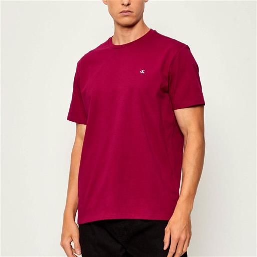 Calvin Klein t-shirt Calvin Klein con logo da uomo rif. Lv04rd254g, rosso scuro