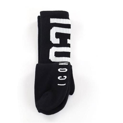 Icon calzini Icon tennis socks con logo da uomo rif. Icxf2w6a017, nero