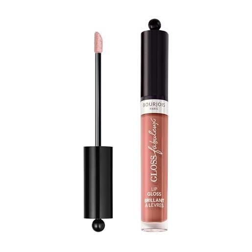 Bourjois gloss fabuleux, lucidalabbra effetto balm ultra brillante e idratante fino a 24 ore, 06 cream comes true