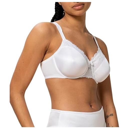 Triumph ladyform soft w x, reggiseno donna, bianco, 6c