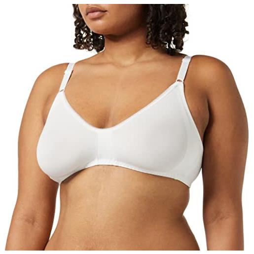 Sloggi basic+ n, reggiseno donna, bianco (white), 75b