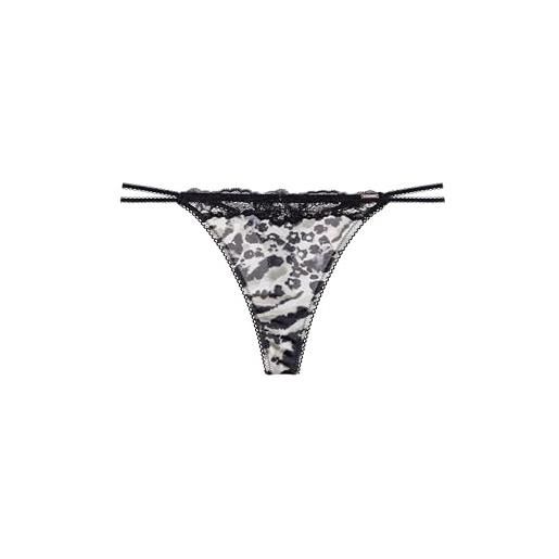 Dorina origins-print-string thong - panties da donna, nero, m