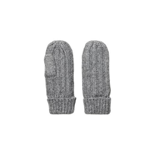 PIECES pcmargot mittens noos bc muffole, melange grigio medio, taglia unica donna