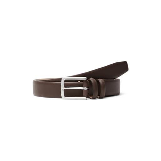 SELETED HOMME slhcarl noos-cintura classica in pelle, brownie, 95 cm