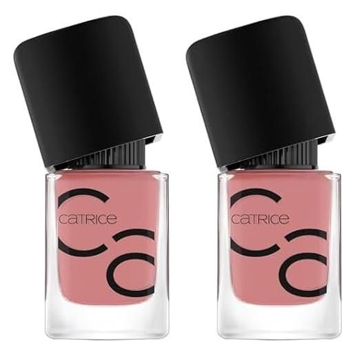 Catrice CATRICE iconails gel lacquer, n° 173, nude, di lunga durata, lucido, senza acetone, vegano, senza particelle di microplastica, senza conservanti, confezione da 20,5 ml