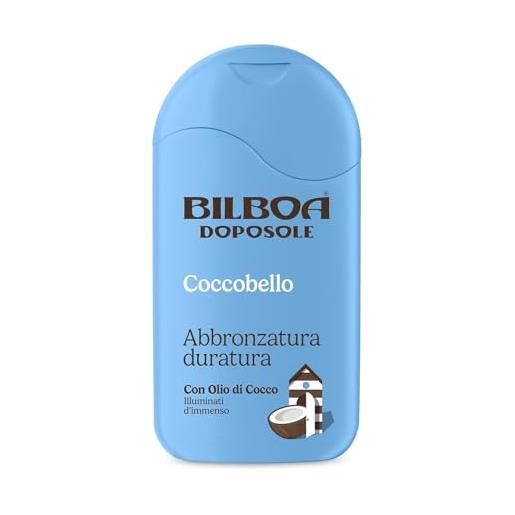 Bilboa, doposole coccobello, abbronzatura duratura con olio di cocco, illuminati d'immenso, dermatologicamente testato - 200 ml