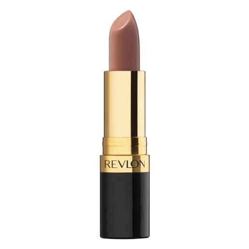 Revlon super lustrous lipstick, rossetto con formula cremosa, infuso con vitamina e e olio di avocado, 755 bare it all - 4,2g