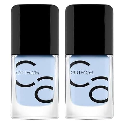 Catrice CATRICE iconails gel lacquer, n° 170, blu, a lunga durata, lucido, senza acetone, vegano, senza particelle di microplastica, senza conservanti, confezione da 20,5 ml