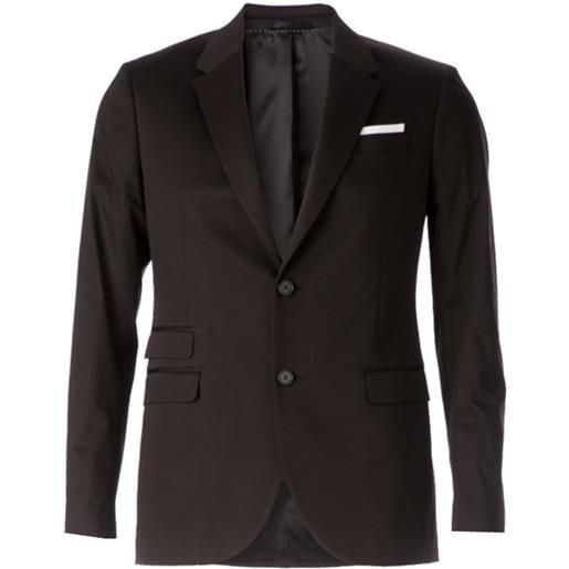 Neil Barrett classic two button blazer - nero