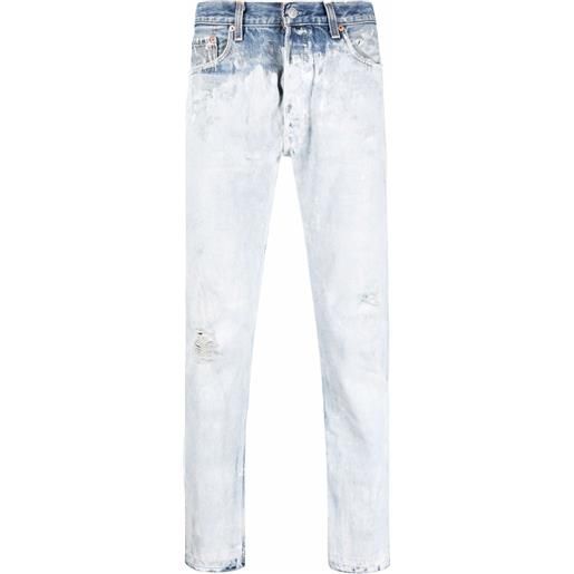 GALLERY DEPT. jeans a vita media - blu