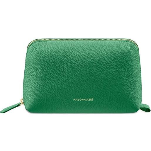 MAISON de SABRÉ pouch in pelle - verde