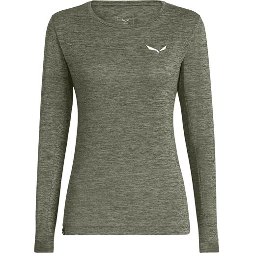 SALEWA puez melange dry l/s tee t-shirt manica lunga donna