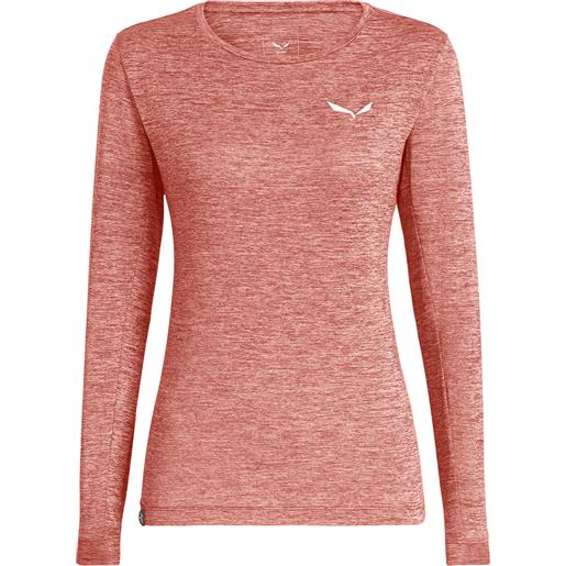 SALEWA puez melange dry l/s tee t-shirt manica lunga donna