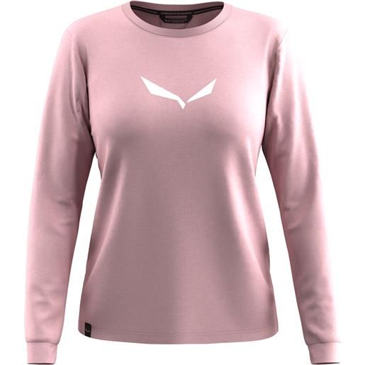 SALEWA eagle solidlogo dry tee t-shirt manica lunga donna