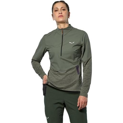 SALEWA pedroc dry wind hz tee t-shirt manica lunga donna