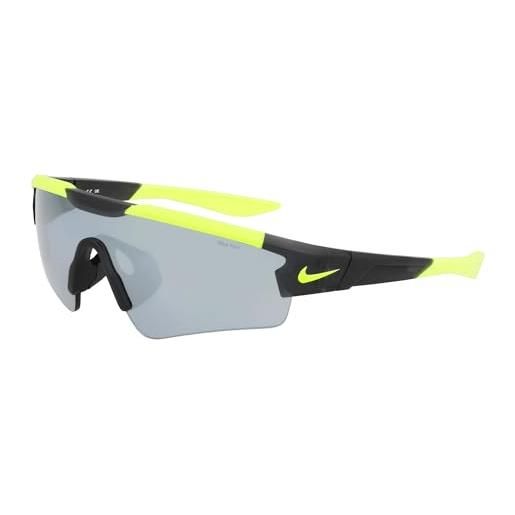 Nike cloak ev24005 060 matte anthracite/chrome mir sunglasses kid iniettato, shield, 57