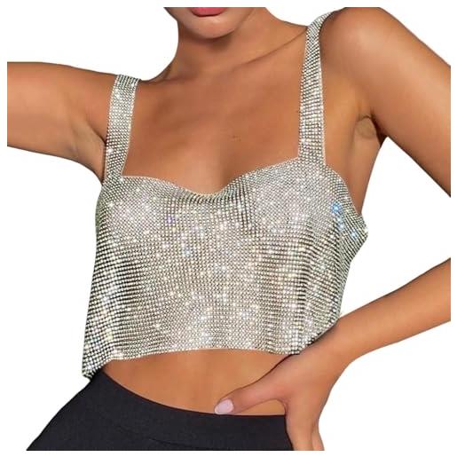 T-shirt e canotte con glitter, Autunno/Inverno 2025