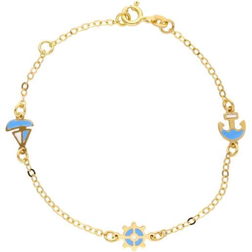 ORO&CO bracciale bimbo in oro giallo 18 kt