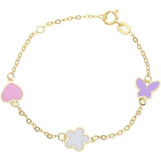 ORO&CO bracciale bimba in oro giallo 18 kt