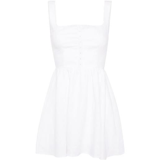 Reformation abito sheri - bianco