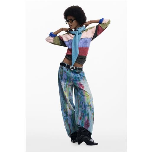 Desigual pantaloni denim arty