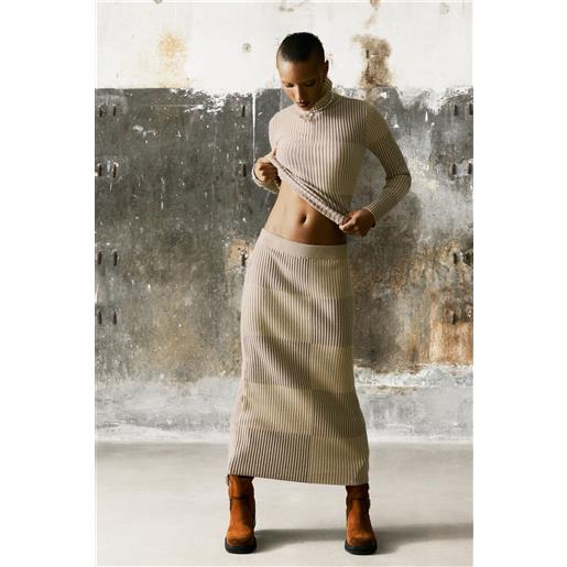 Desigual gonna in maglia di cotone