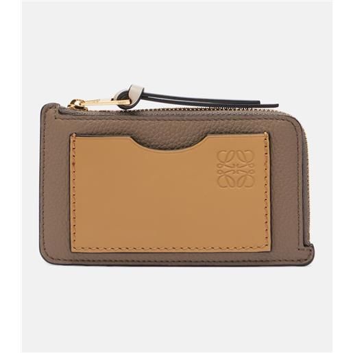 Loewe portacarte anagram in pelle