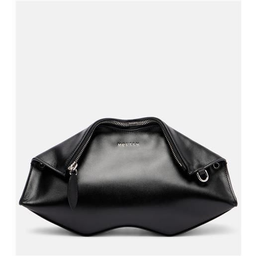 McQueen clutch manta small in pelle