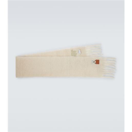 Loewe x louis wain - sciarpa in misto mohair