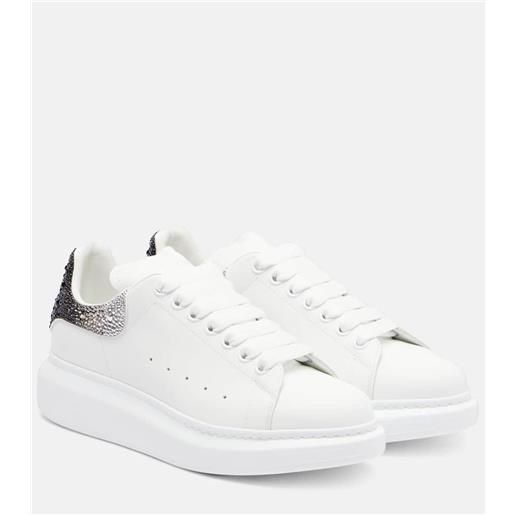 McQueen sneakers oversize in pelle con decorazioni