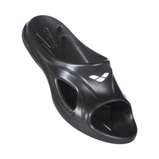 ARENA hydrosoft ii hook ciabatta unisex, nero, 41
