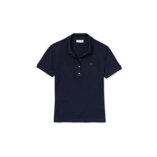 Lacoste pf5462 polo, marine, 38 donna