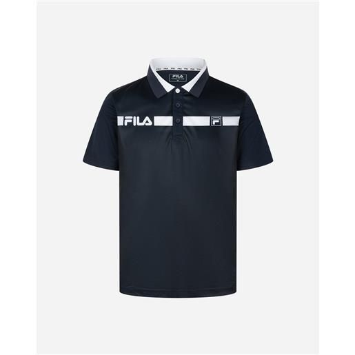 Fila match line m - polo tennis - uomo - blu