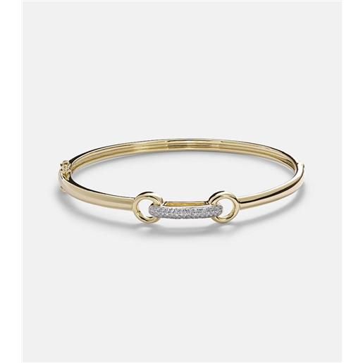 Stone and Strand bracciale in oro 14kt con diamanti