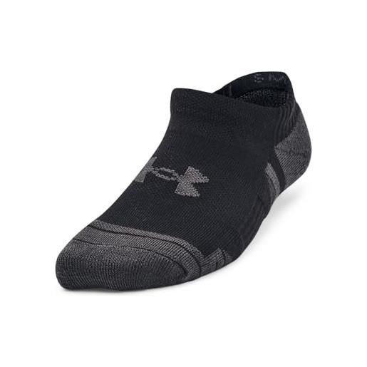 Under Armour y performance tech 3pk ns, calzini gioventù unisex, nero, s