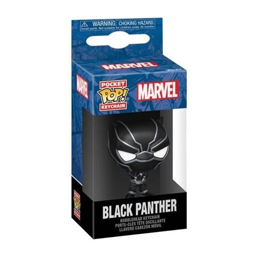 FUNKO pop marvel: new classic - keychain - black panther