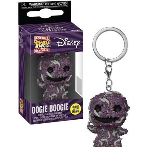 FUNKO pop keychain - disney - oogie boogie glow in the dark