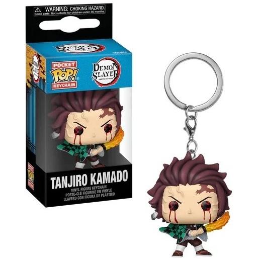 FUNKO pop keychain - portachiavi - demon slayer - tanjiro kamado (sun breathing)
