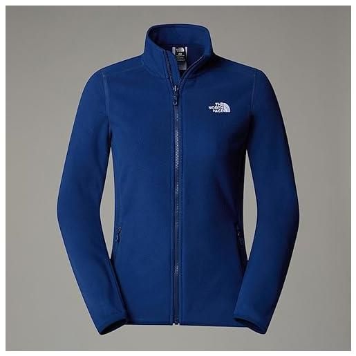 The north face nf0a855od1r w 100 glacier fz - eu maglia lunga donna estate blue taglia xs