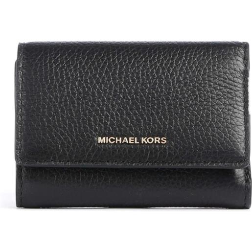 MICHAEL KORS portafoglio trifold - 32s5gytp1l - nero