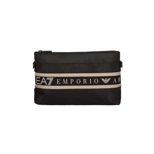 EA7 tracolla 7w000357 unisex - nero, uni