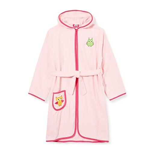 Playshoes accappatoio in spugna per bambini, unisex - bambini e ragazzi, gufo, 122-128