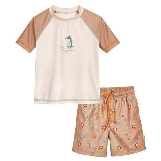Playshoes rash-guard, set da due pezzi, fauna selvatica, 86/92 cm