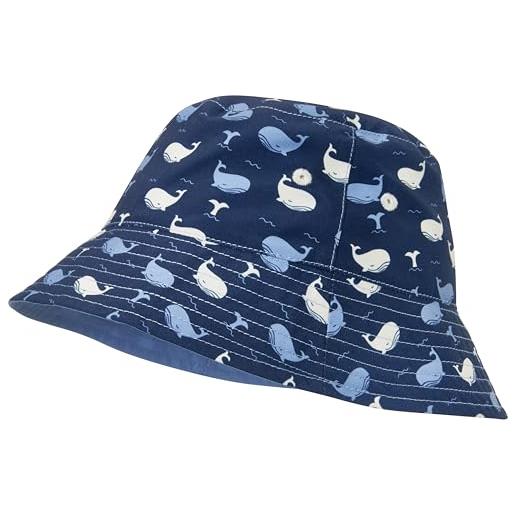 Playshoes cappello da sole uv, balena, 55