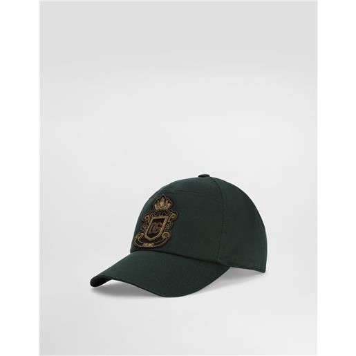 Dolce & Gabbana cappello baseball in gabardina di cotone