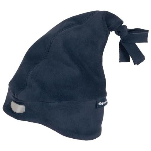 Playshoes cappello in pile, cappello invernale unisex - bambini e ragazzi, berretto a punta blu scuro, 55