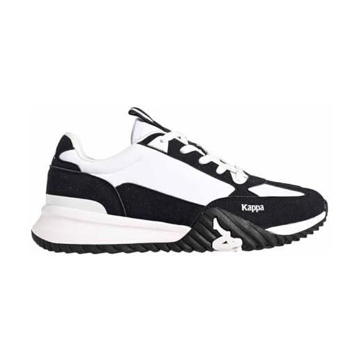 Supremo Kappa 95k0451001 – Scarpe Da Ginnastica Uomo Nere, Taglia 43 EU – Sportive E Traspiranti